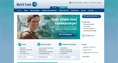 Desktop Screenshot of malvik-everk.no